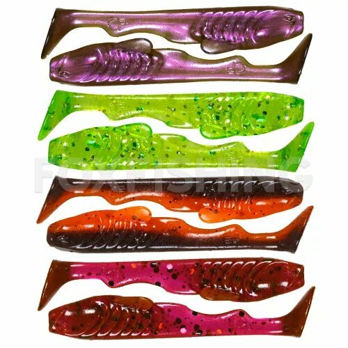 Силиконовая приманка CF (Crazy Fish) Tough 2 71-50-M107-6 5см. 8шт.