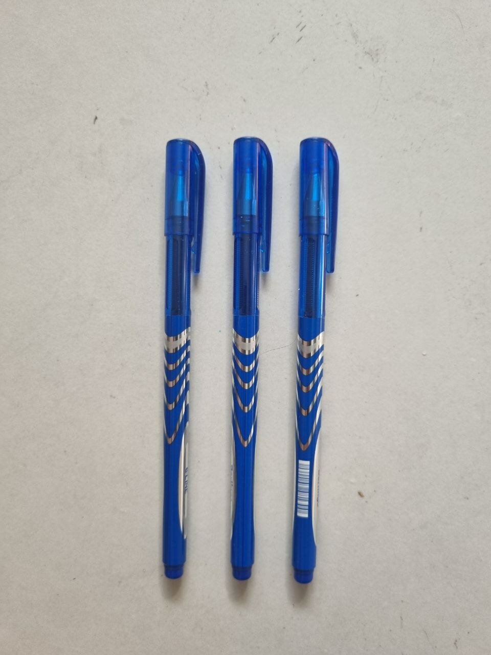 Ручка гелевая Berlingo "G-Line" синяя, 0,5мм, игольчатый стержень (3 шт)