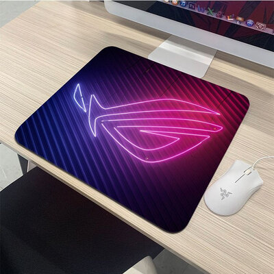 Коврик для мыши Asus ROG, игровой, с резиновой основой, ткань, 30 см x 25 см
