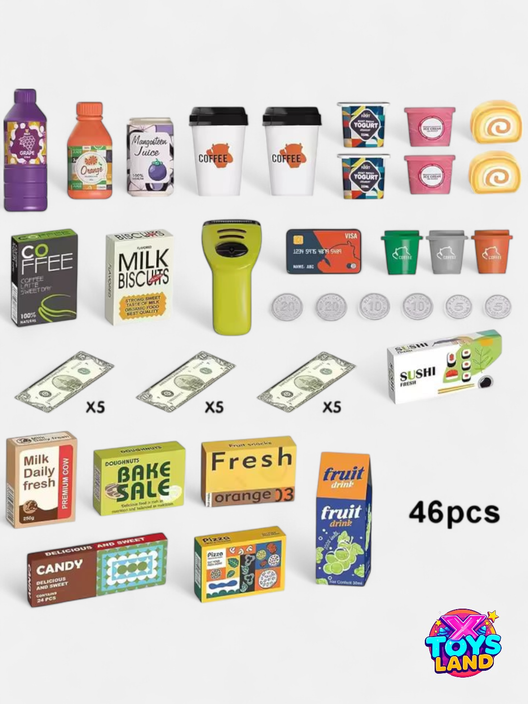 Детский игрушечный супермаркет - Self Checkout Market — фото 1