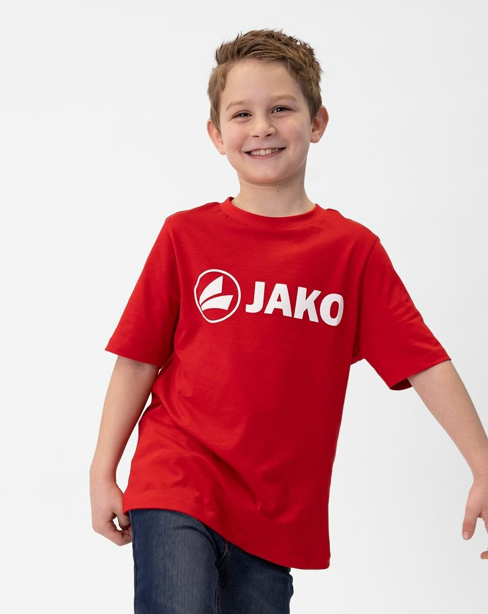 Футболка JAKO, размер 128, red — фото 1