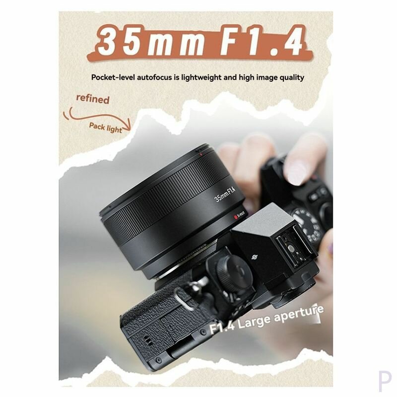 (F P N I) Для AF 35mm F1.4 Автофокусный Портретный Фиксированный Объектив XF