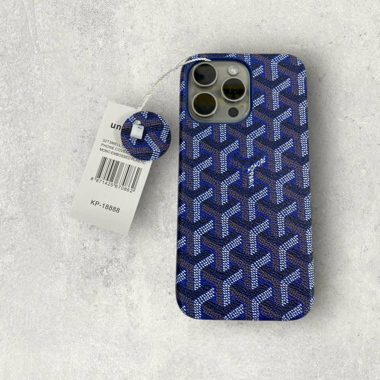 Чехол Goyard, для iPhone 11, с рисунком, герметичный, пластик/полиуретан,