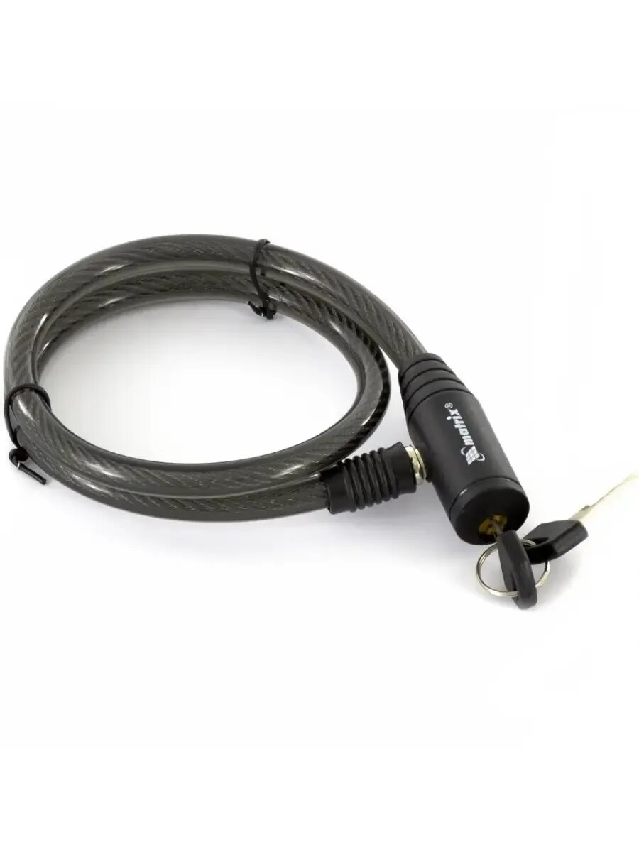 Замок тросовый универсальный 10 х 650 мм Matrix 91814