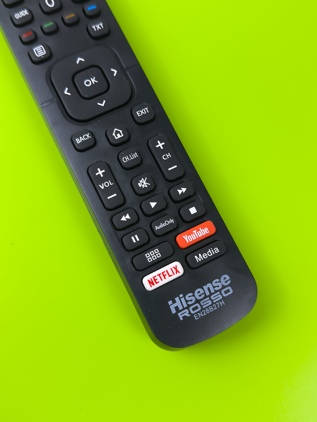 Пульт для телевизоров Hisense, Rosso, EN28B27H, Универсальный пульт