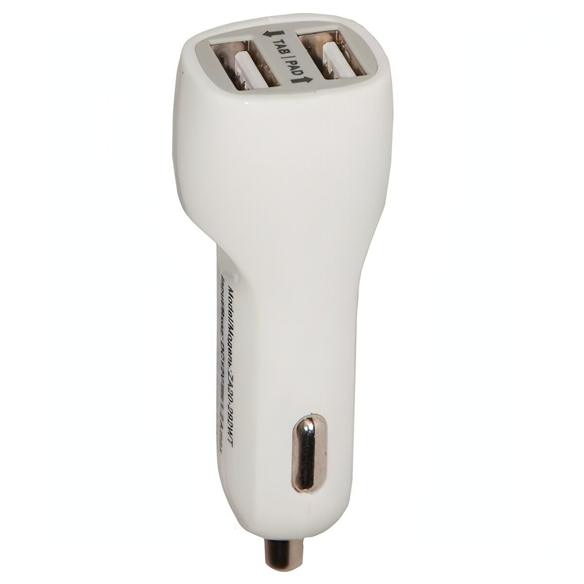 Автомобильное зарядное устройство Continent ZA20-292WT 2А 2 х USB белый - фото №2