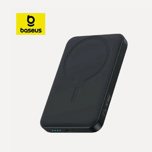 Изображение товара Внешний аккумулятор магнитный беспроводной Baseus EnerFill FM11 MagSafe (PowerBank) 10000 мАч 22.5W, черный