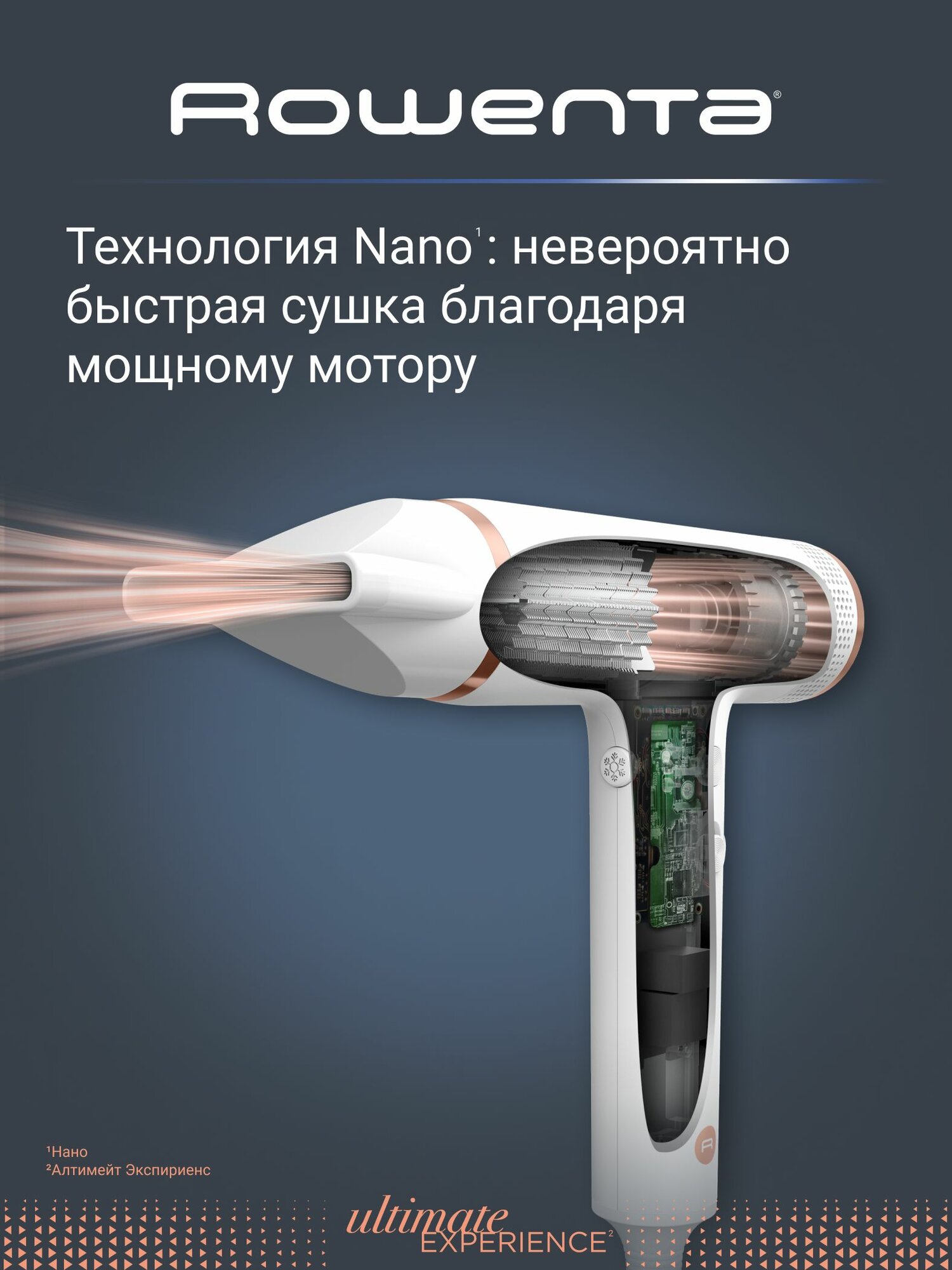 Фен ROWENTA HY8140F0 — фото 1