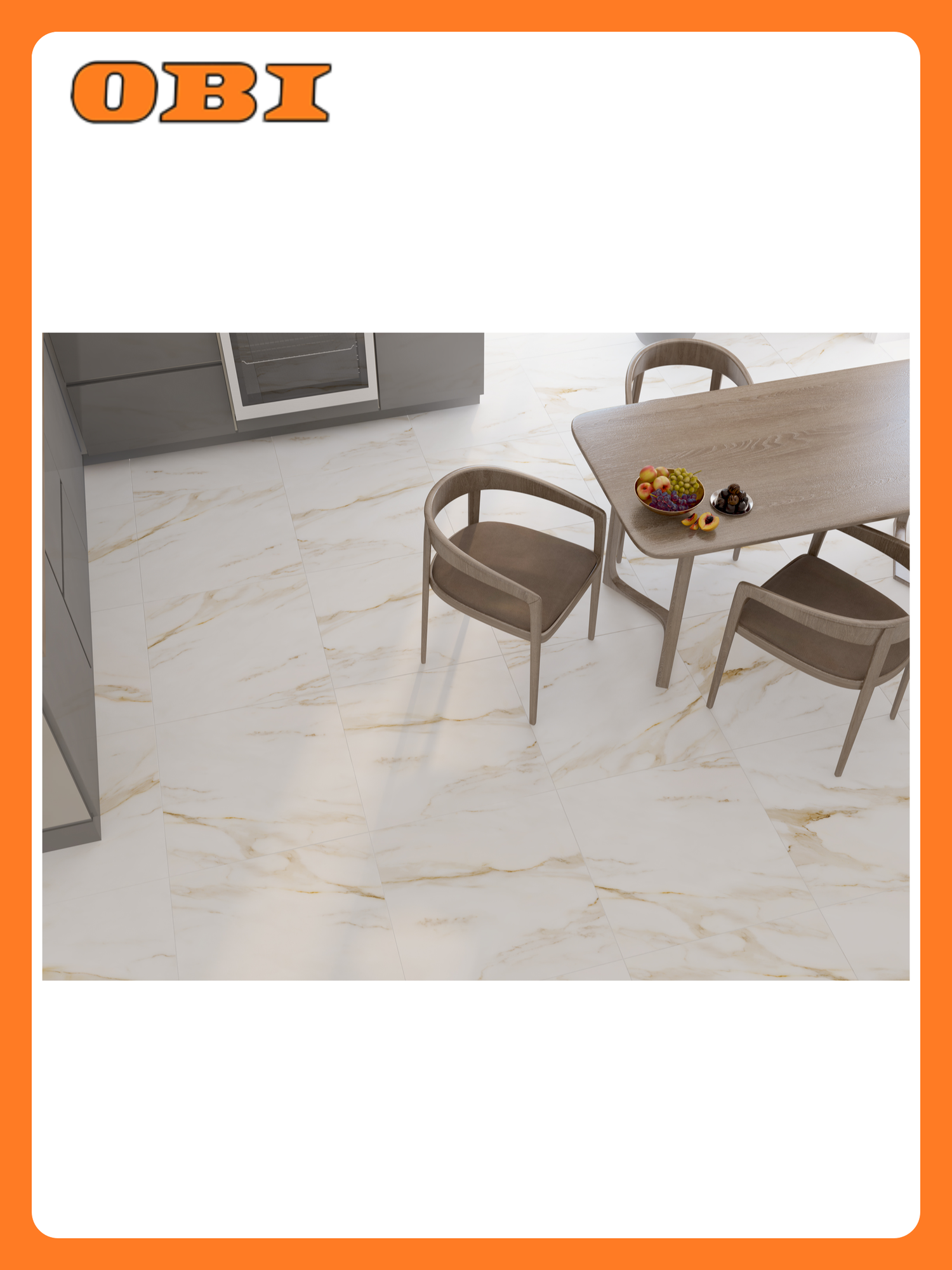 Керамический гранит напольный Azori Calacatta Royal светло-бежевый 60х60 см