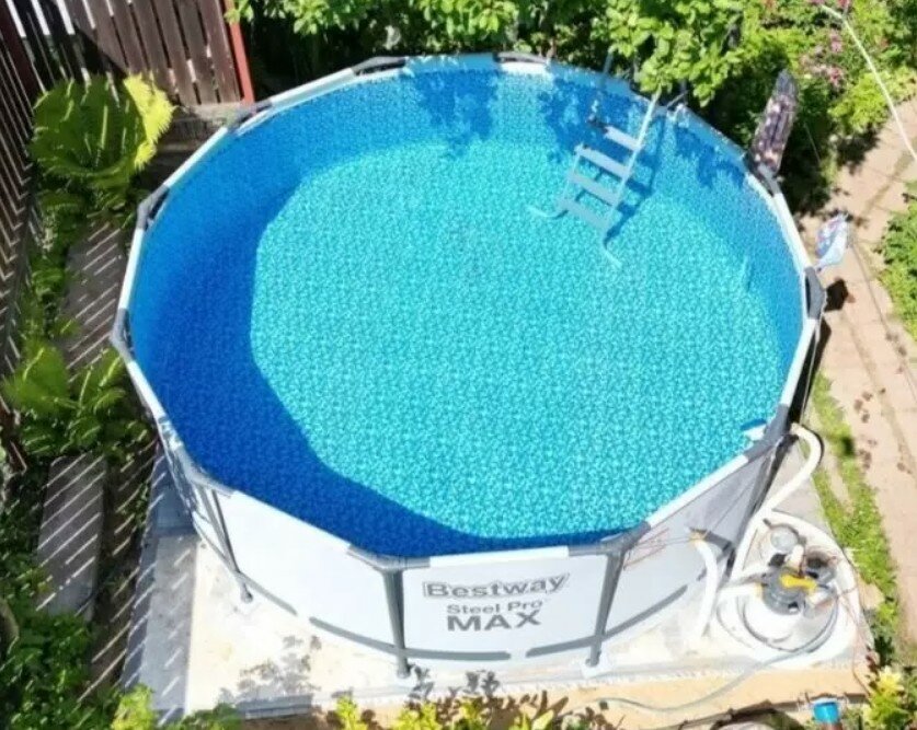 Каркасный бассейн Steel Pro Max 366х76см 6473л фил.-насос 1249л/ч