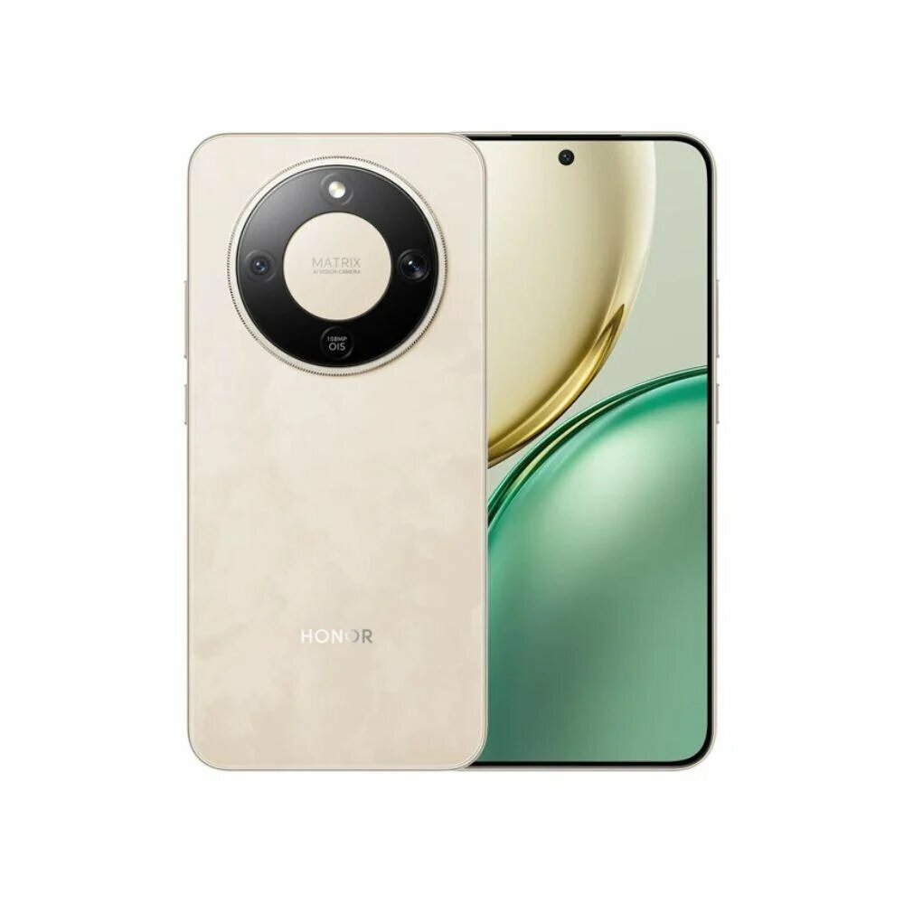 Смартфон HONOR X9d 8/256GB AMOLED, Snapdragon 6 Gen 4, 108 Мп, 8300 мА·ч Золотой