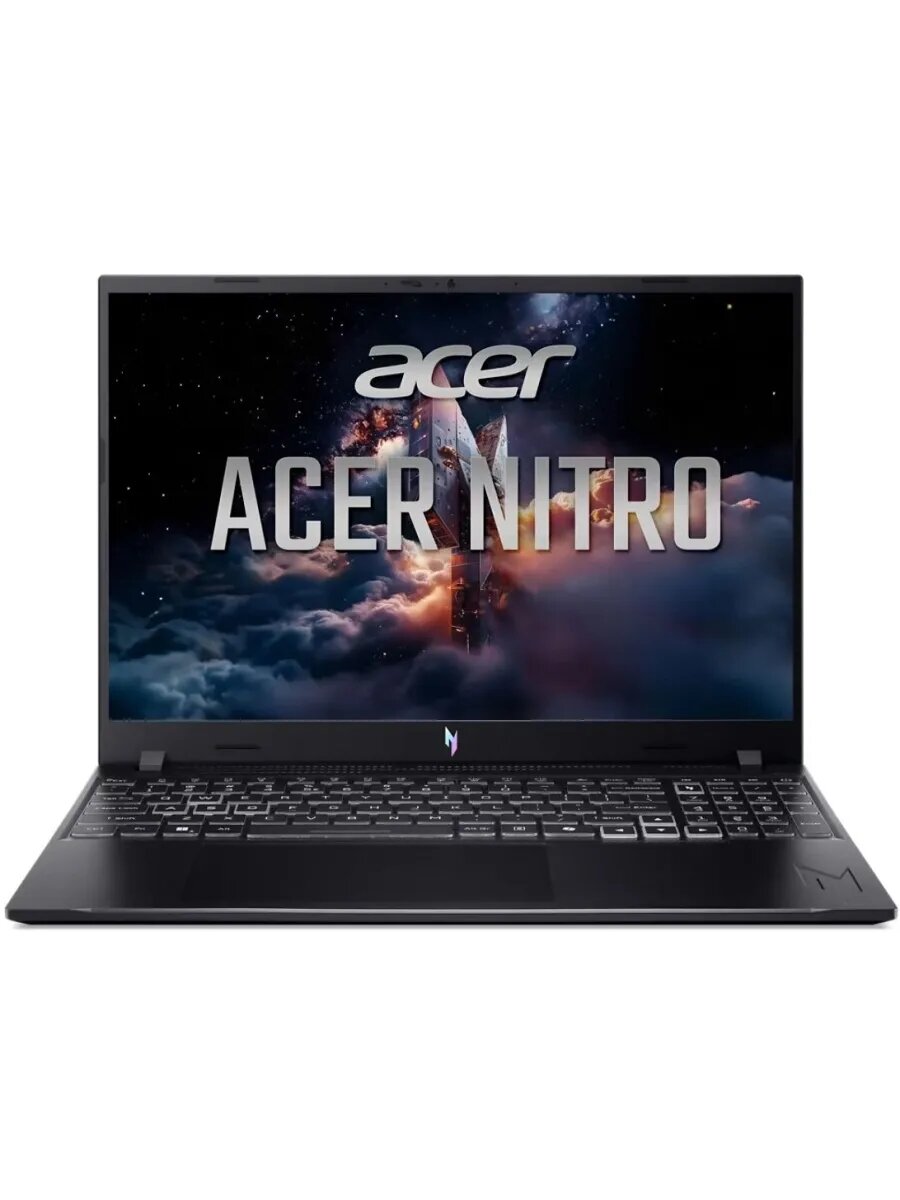 Ноутбук Acer Nitro V 16S 16"WUXGA; IPS;165Hz/Core 7 240H/32GB/SSD 512GB/RTX5060 8GB/Win11pro/черный
