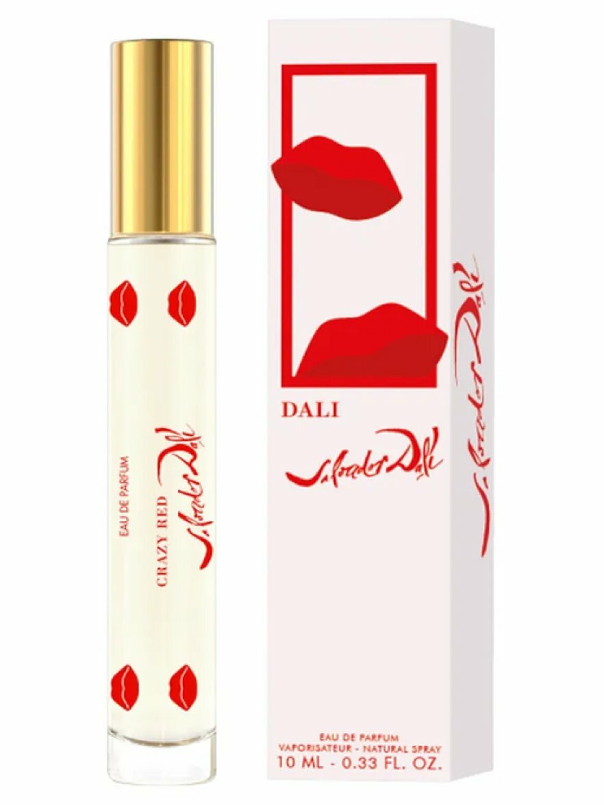 Женская парфюмерная вода Salvador Dali Crazy Red 10 мл