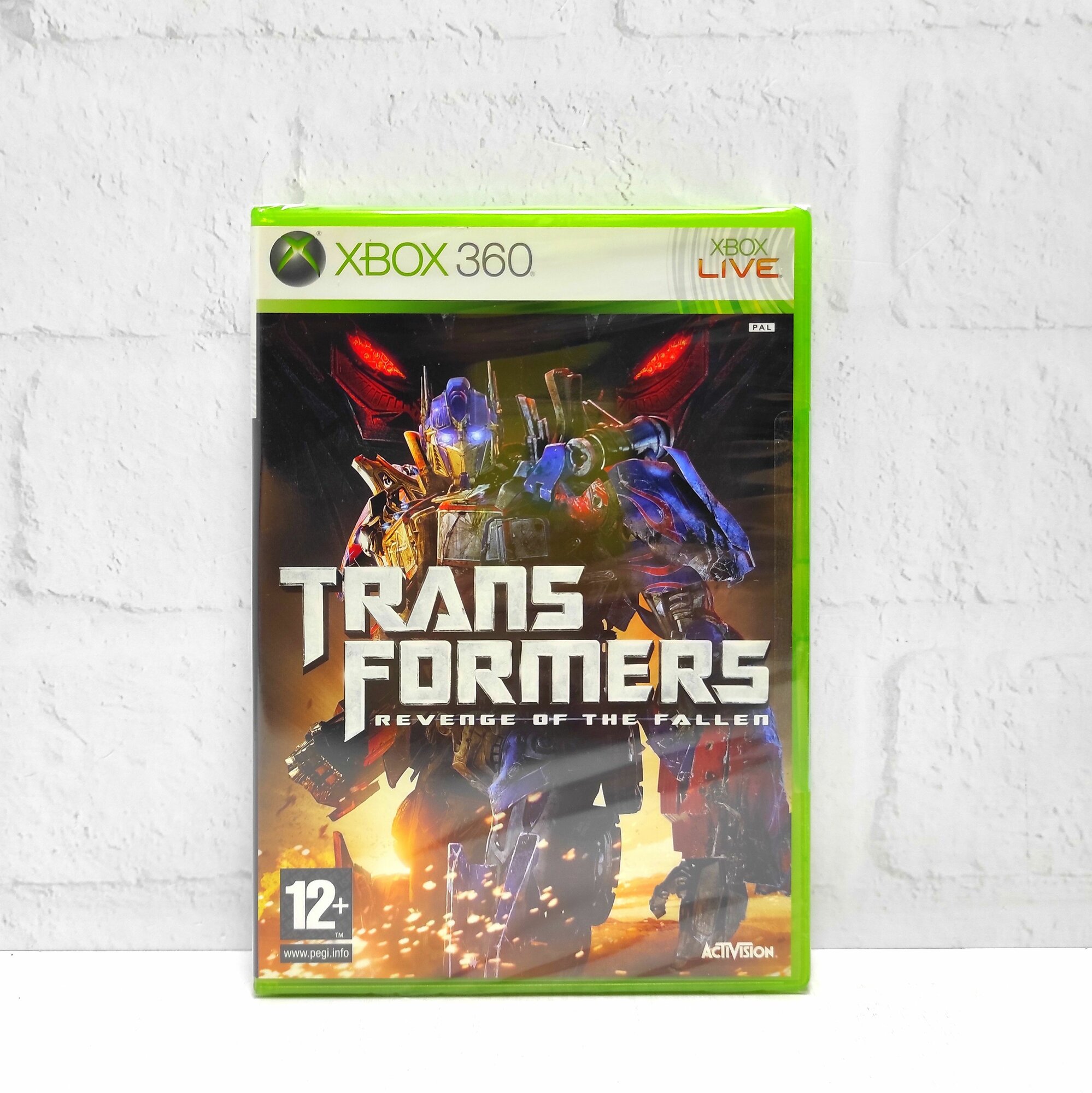 Transformers Revenge of the Fallen Английский язык Видеоигра на диске Xbox 360