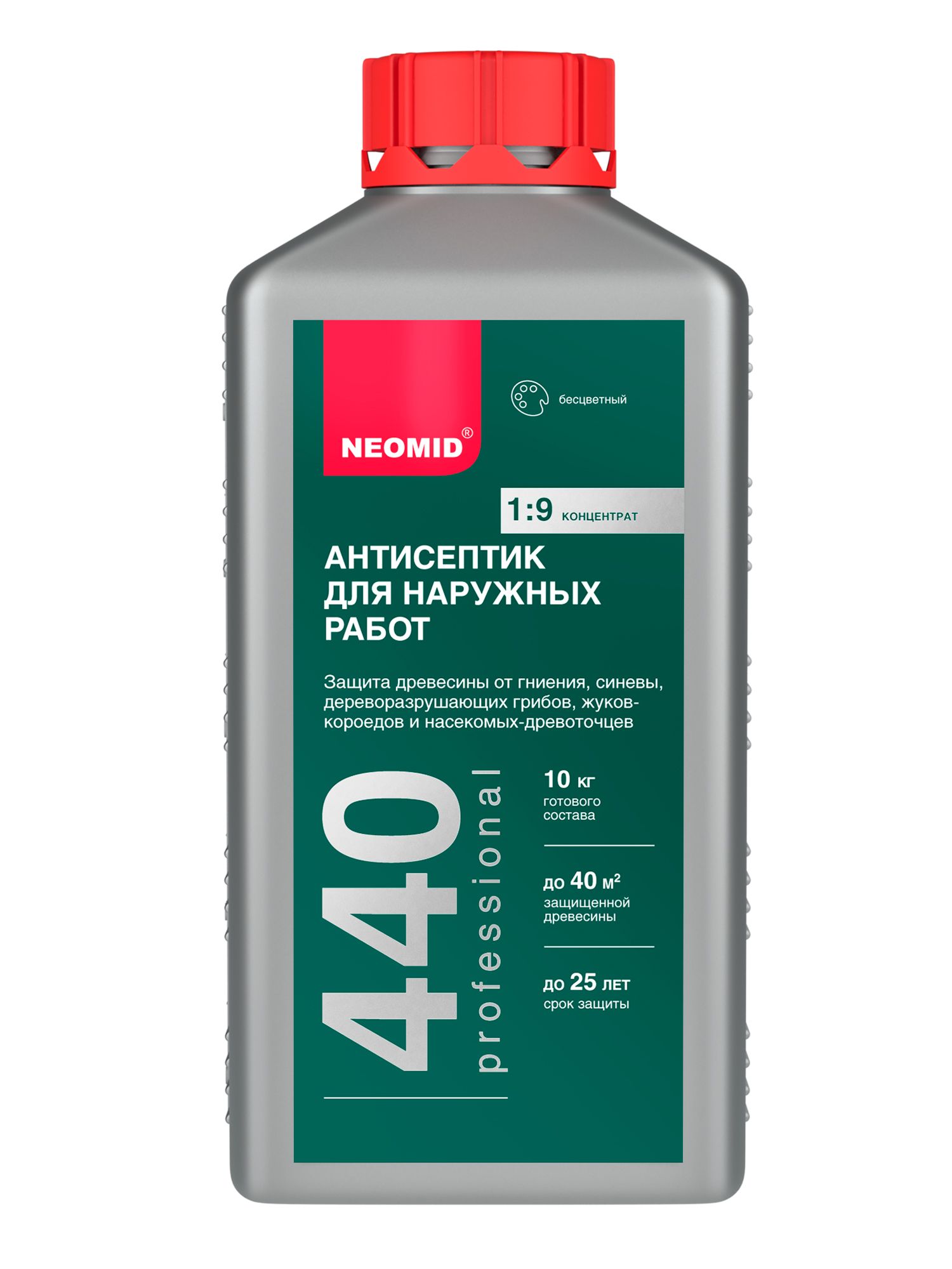 Антисептик для наружных работ Neomid 440 Eco (1 кг)