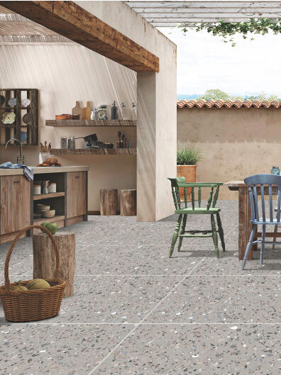 Керамогранит PRIMAVERA Belfast Choco CR217, рельеф, 60 на 120 см, упаковка 1.44 м2
