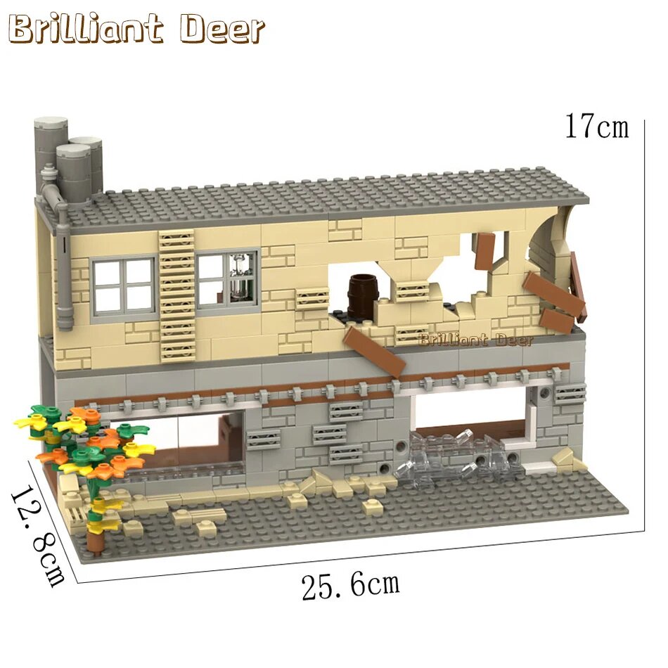 Конструктор Brilliant Deer WW2, 459PCS