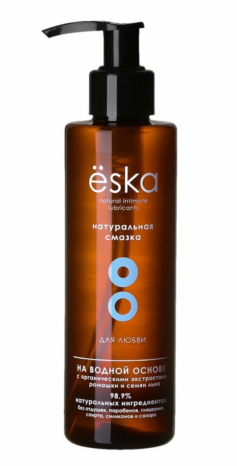 Интимный гель на водной основе Ёska 200 мл для естественного увлажнения