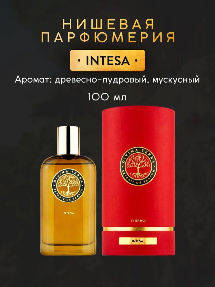 Духи Intesa стойкие, нишевая парфюмерия, Италия