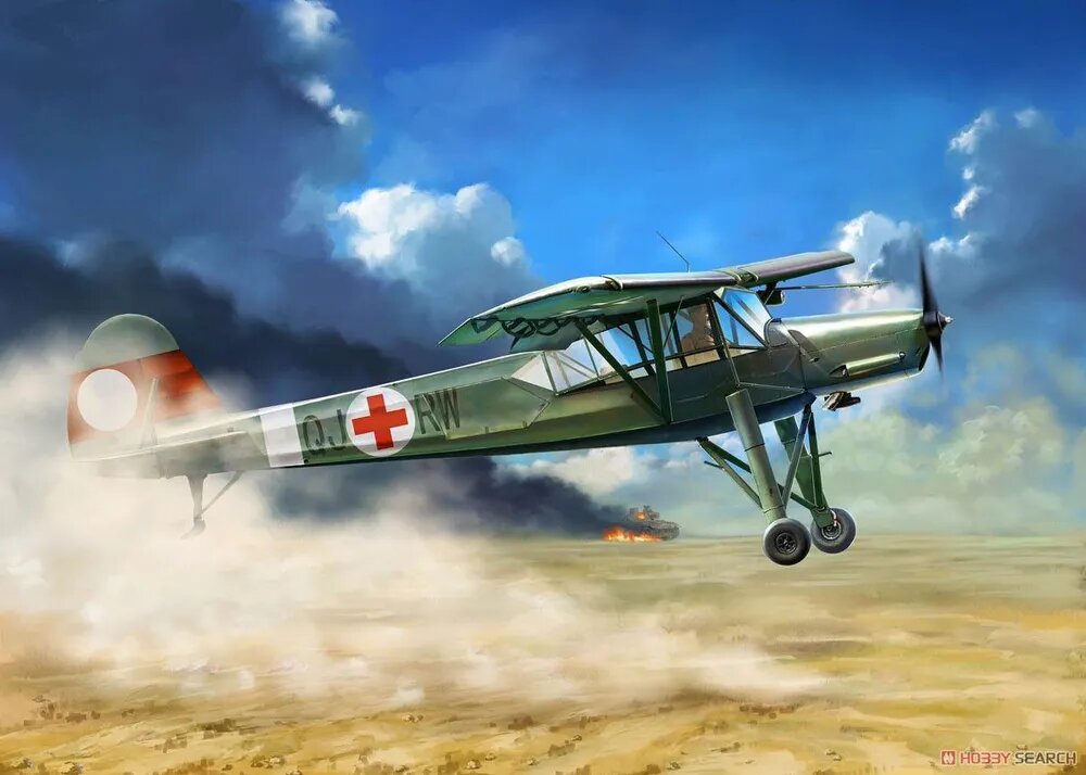 HOBBYBOSS 1/35 scale 80182 Fieseler Fi-156 D-1 Шторх Модельный комплект Самолеты