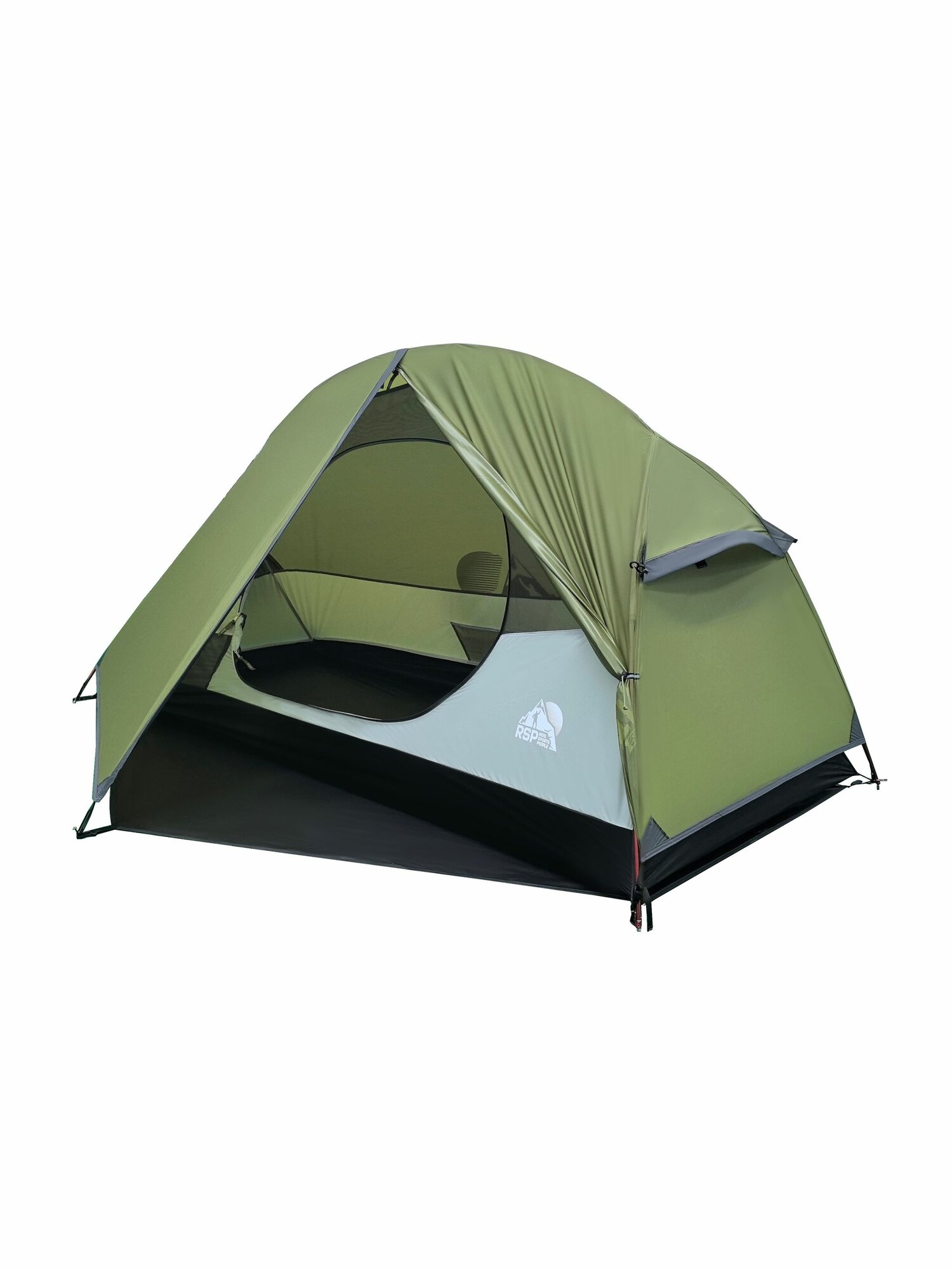 Палатка одноместная ультралегкая RSP Sayan 1 Ultralight (цв. оливково-зеленый)