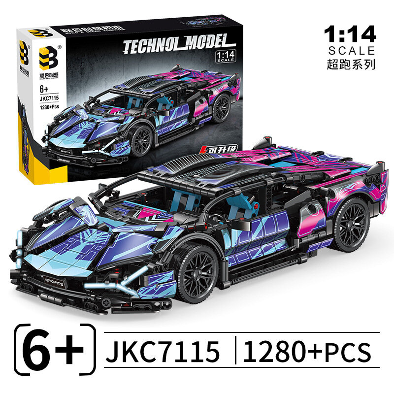 JKC7115 Светящийся в темноте Кибер статичная модель набор конструктора