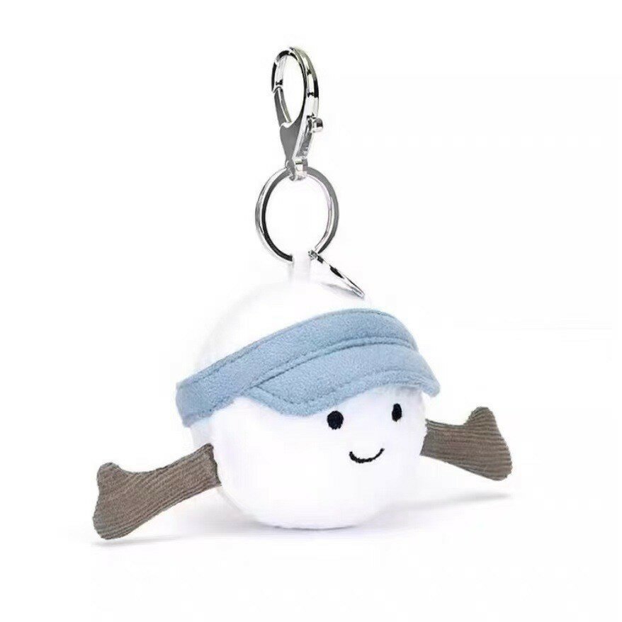Плюшевый брелок Jellycat Golf Ball 9-12 см со всеми бирками и штампом, без мешка