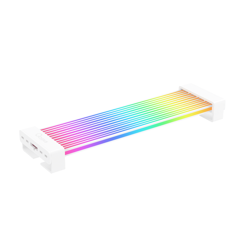 Кабель для корпуса Ocypus Cable Delta EK24 WH ARGB, подсветка ARGB, белый Delta-EK24-WHA00XXX-GL