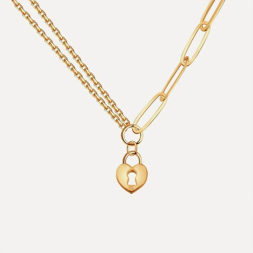 Изображение товара Колье, красное золото, 585 проба