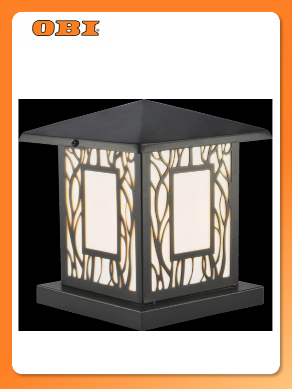 Ландшафтный светильник Voltega Nef 01В1 1хE27х40 IP44 Черный Металл