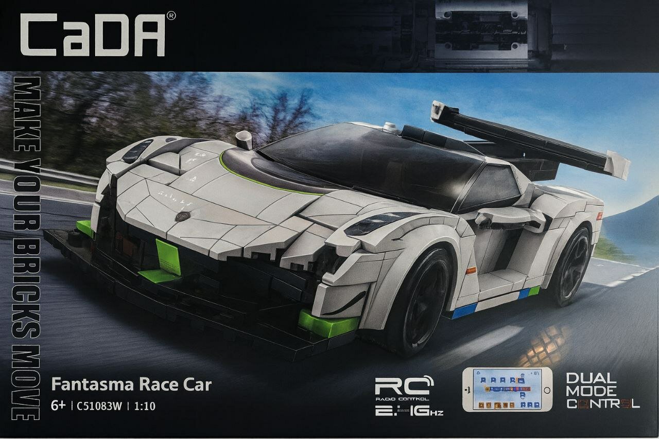 Конструктор Лего "Радиоуправляемая машина Масерати", 320 деталей