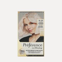 Изображение товара Стойкая краска L'Oreal Paris Preference для волос 11.21 Ультраблонд холодный перламутровый