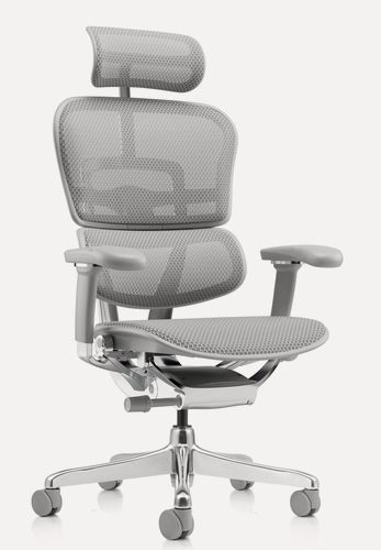 Изображение товара Кресло FALTO Ergohuman 2 ST Elite (натяжение сетки, SmartWork, наклон вперед, сетка, серый)
