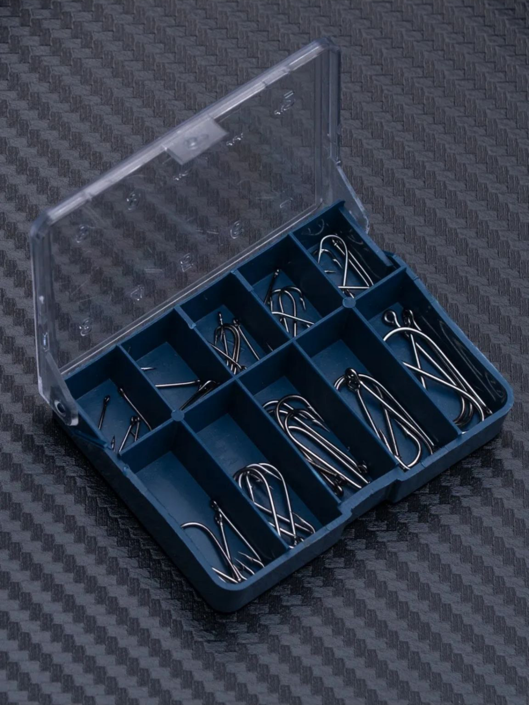 Удочки, 50 крючков в упаковке, размеры 3,4,5,6,7,8,9,10,11,12 — фото 1