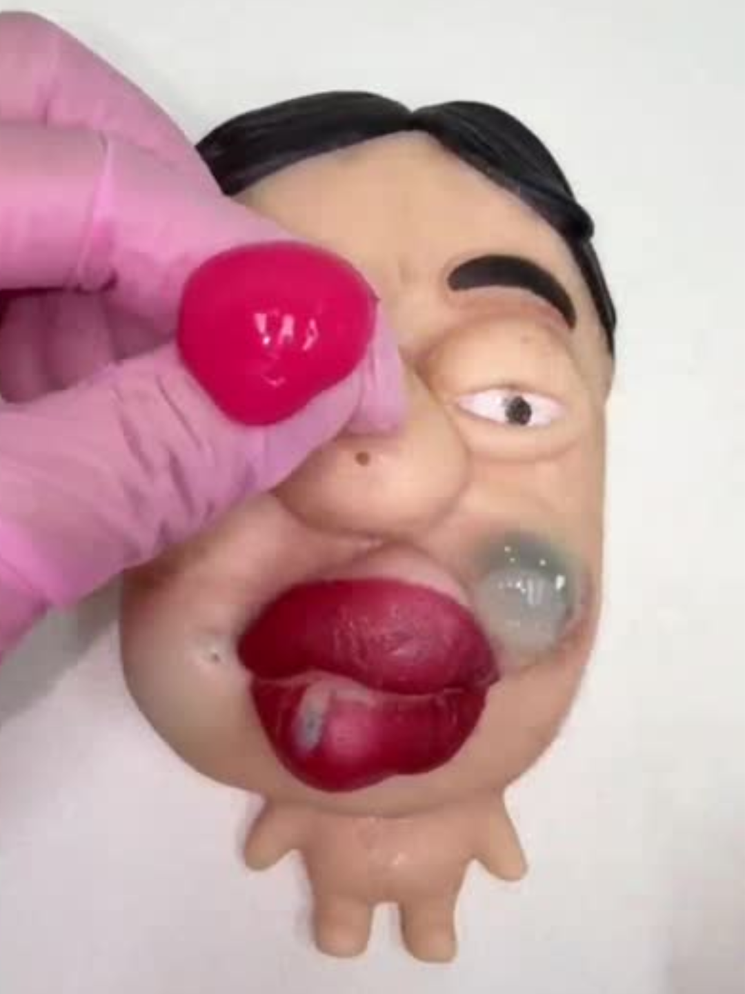 Антистресс, угревое лицо, угри, игрушка, антистрессовая игрушка — фото 1