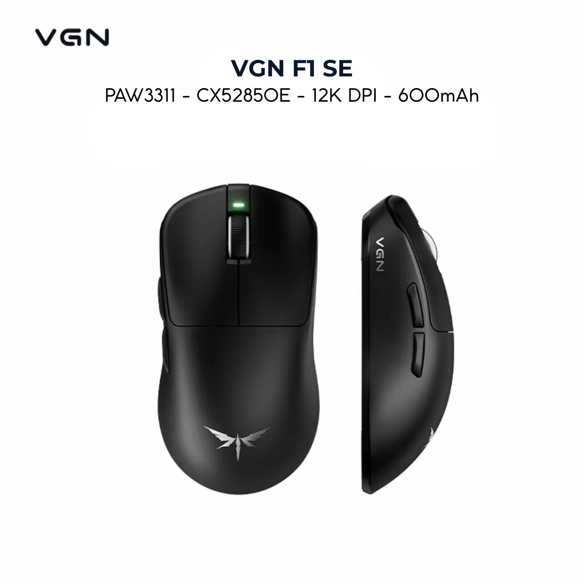 Беспроводная игровая мышь VGN "Dragonfly" F1 SE, сенсор PixArt PAW3311