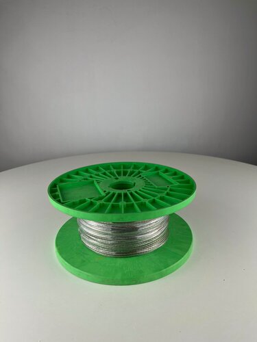 Изображение товара Трос металлополимерный ПР-2.0 прозрачный 200 м Благодатное земледелие