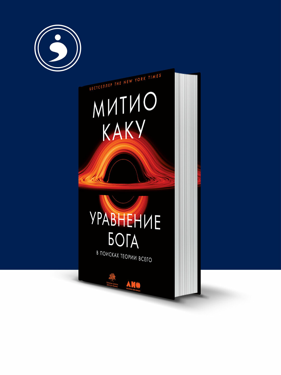 Книга Митио Каку "Уравнение Бога", твердый переплет, 200 стр