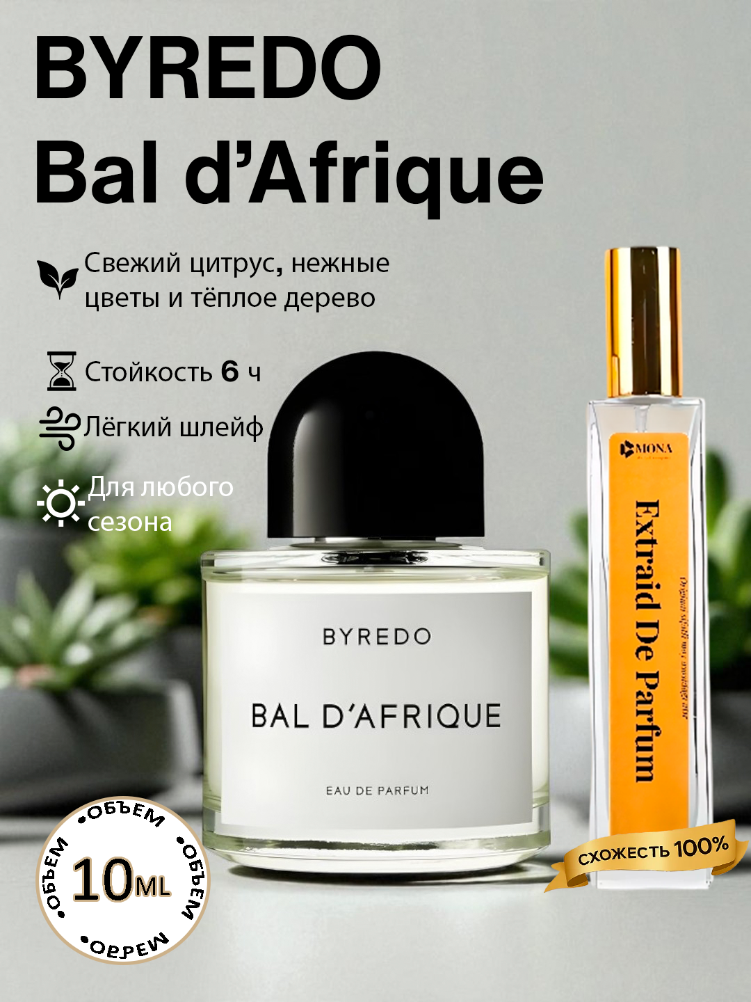Byredo Bal d’Afrique Уникальный аромат парфюм для мужчин и женщин