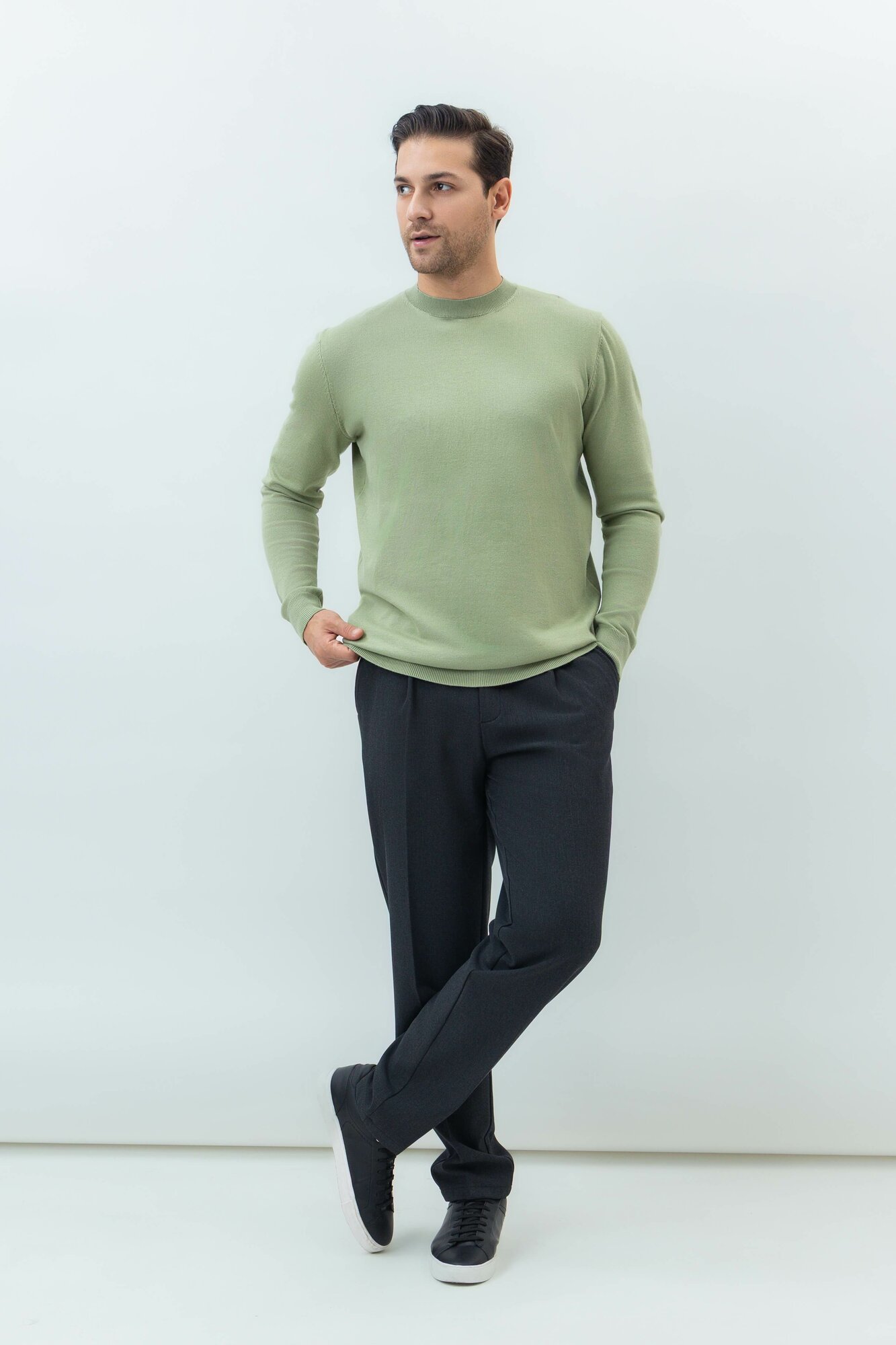 Джемпер TERRA PRO, размер M, зеленый — фото 1