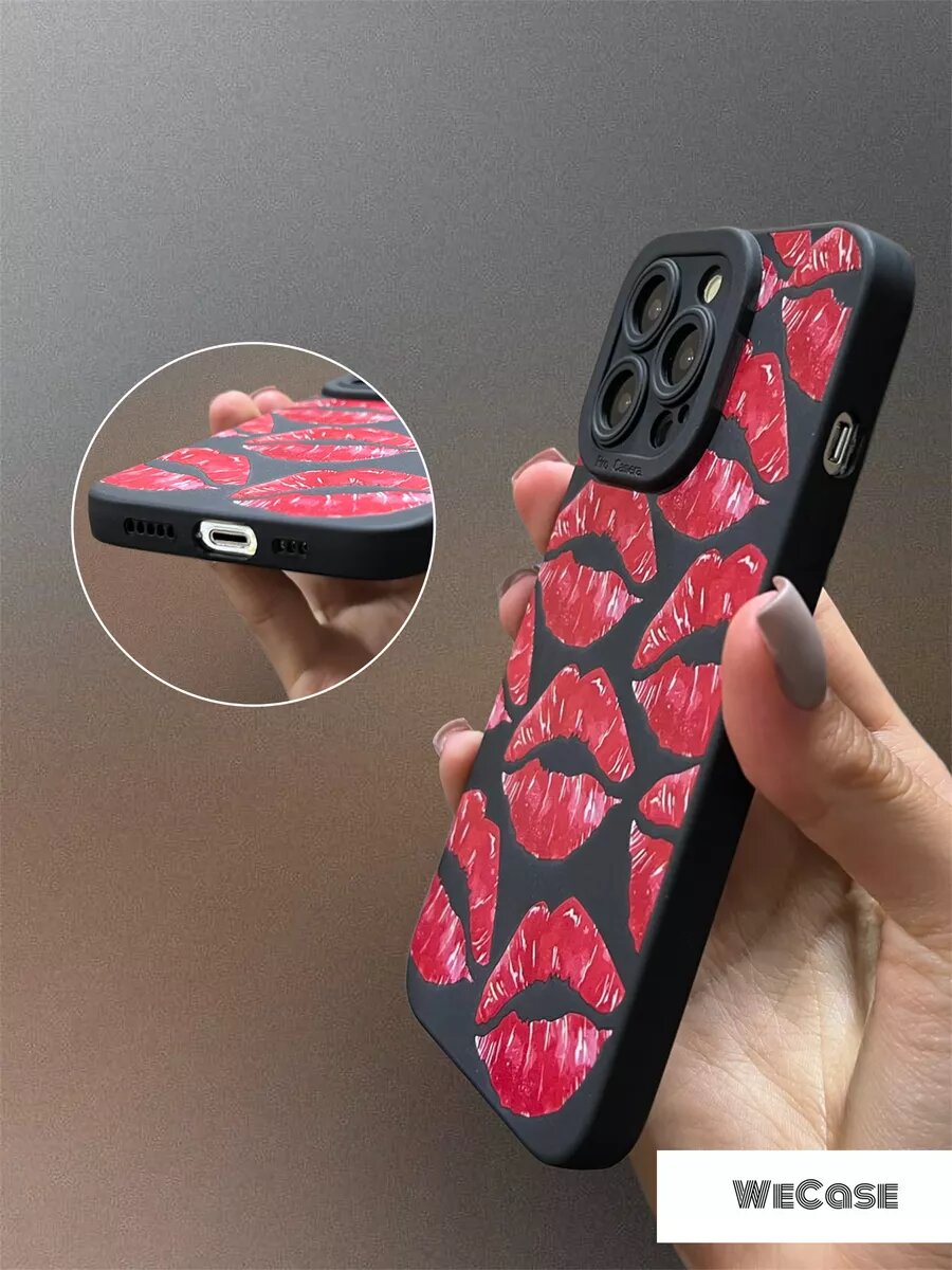 Чехол на iPhone 14 Pro с принтом — фото 1