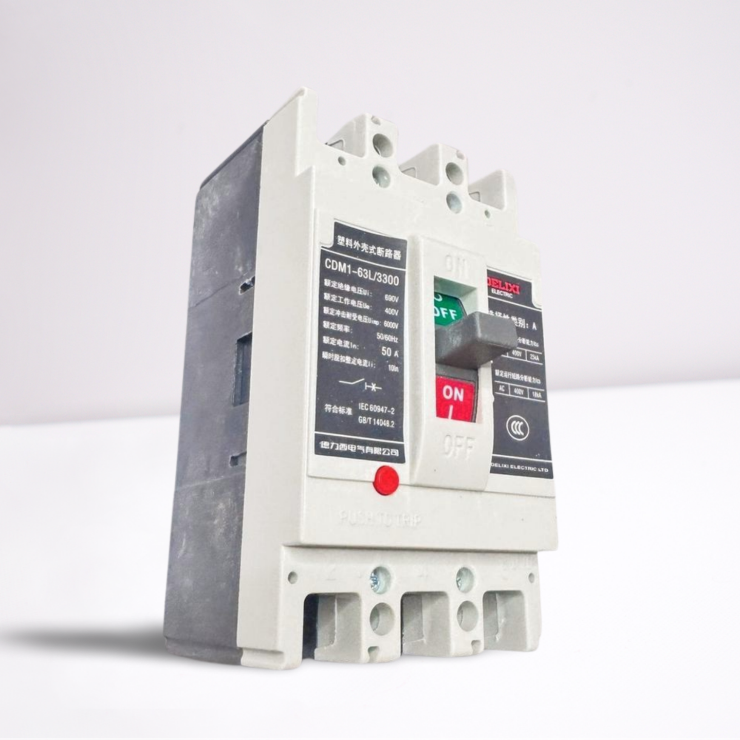 Авт. выкл. DELIXI CDM61-63L/3300 50A — фото 1