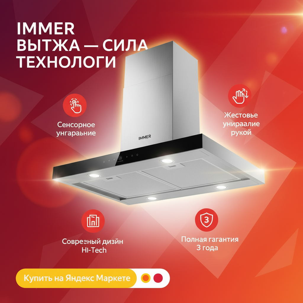 Вытяжка Immer HT6002S