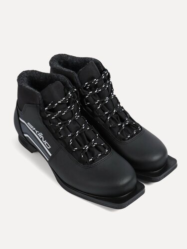 Изображение товара Ботинки лыжные SkiingIK1 NN75 черный (лого серый) 75 размер 38