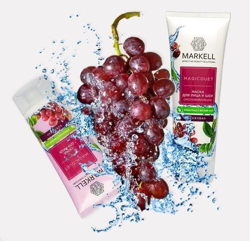 Маска для лица и шеи «Омолаживающая» Magic Duet Markell Cosmetics — фото 1