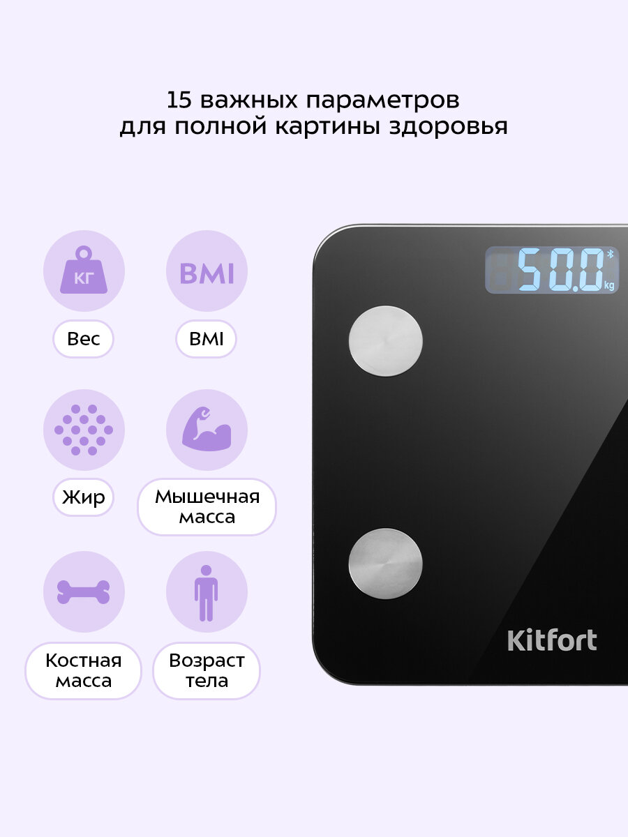 Весы Kitfort КТ-805 — фото 1