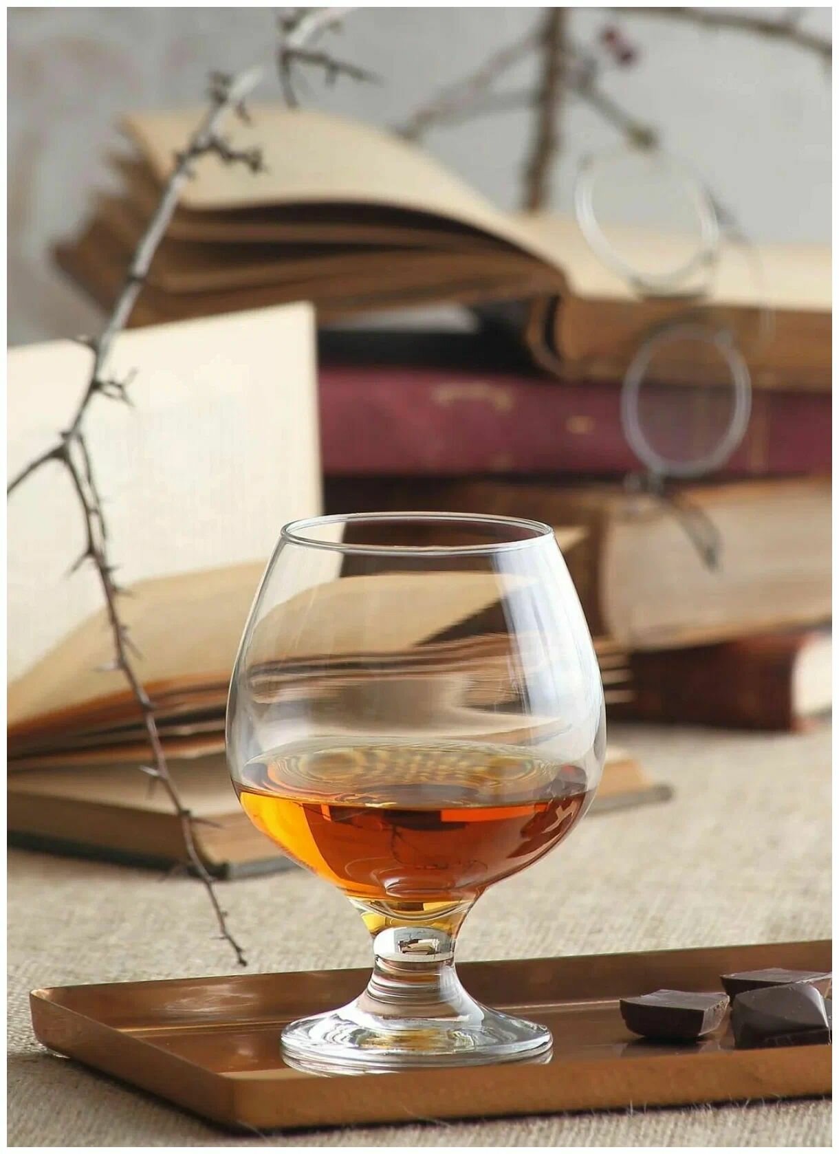 Бокал для бренди и коньяка "Неман"; стекло; 250мл. — фото 1