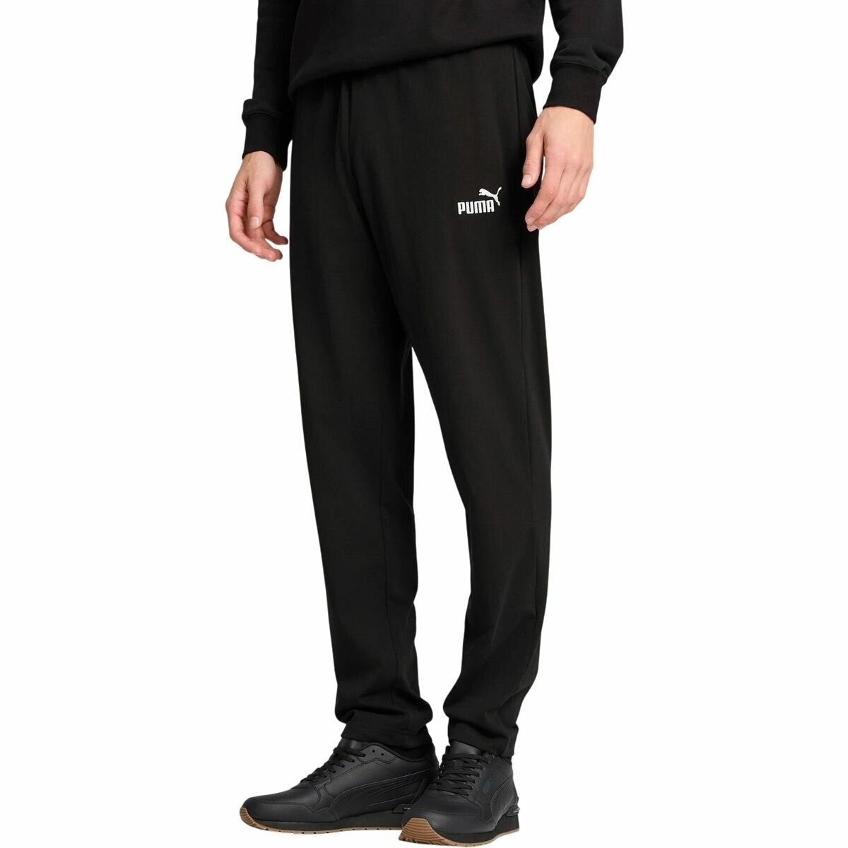 Брюки спортивные PUMA ESS No. 1 Logo, размер M, черный — фото 1