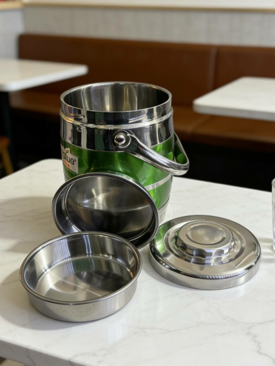 Термос для еды "Бренд", сохранение температуры до 6 ч, широкое горло — фото 1