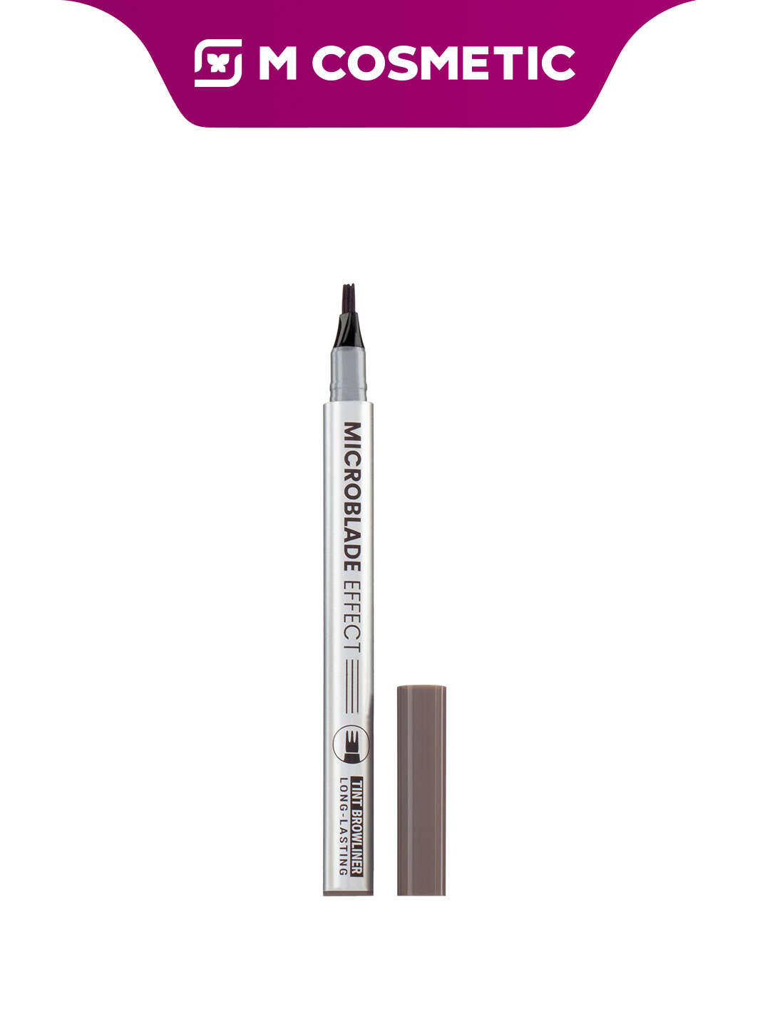 Маркер для бровей BelorDesign Microblade Effect, водостойкий, тон 21